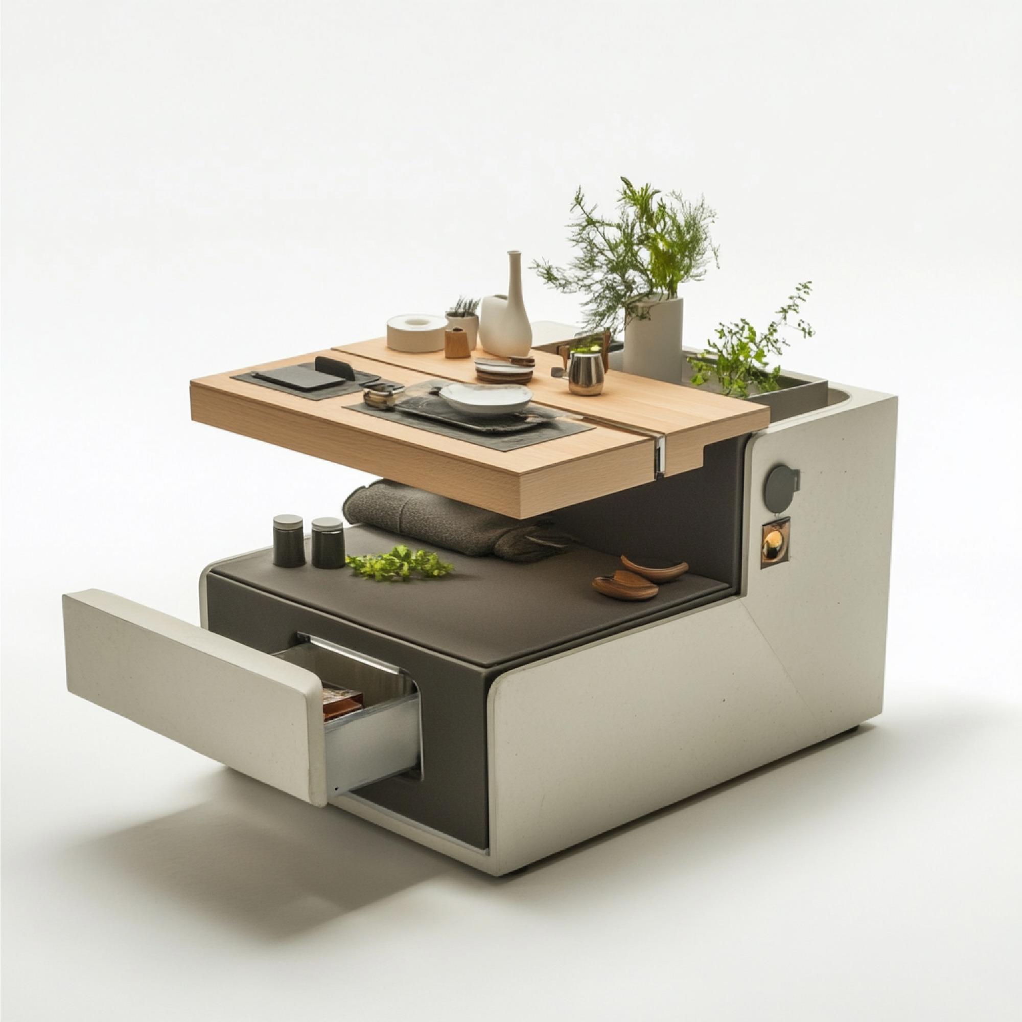 inviting workshop kitchen